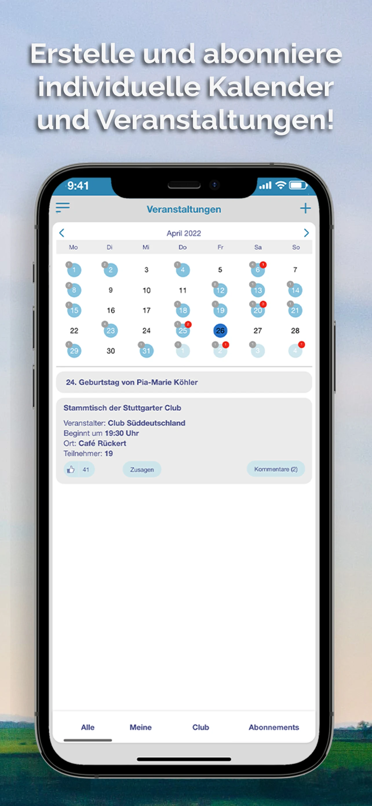 Ambassador App screenshot